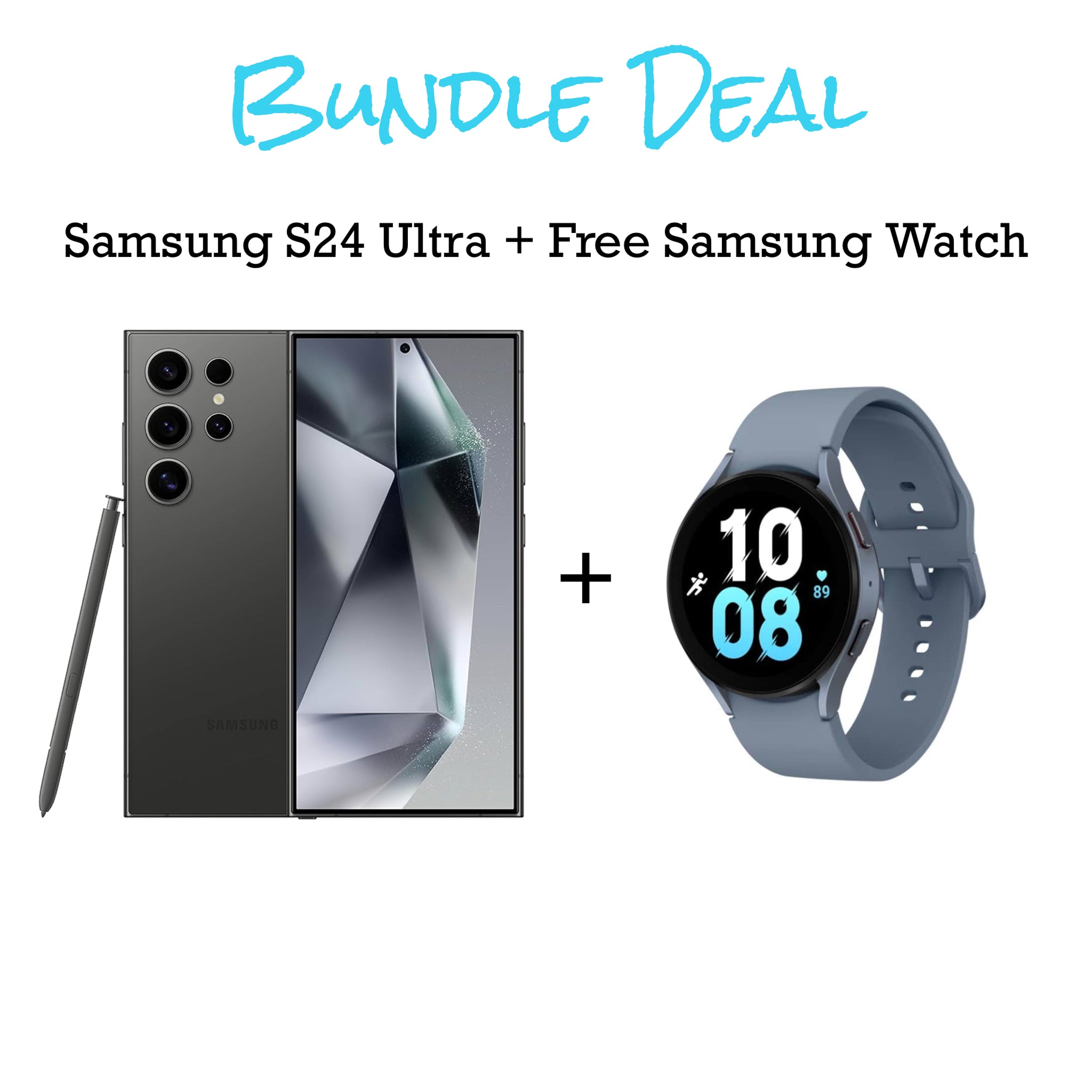 Samsung S24 ULTRA Unlocked 256gb + Free Samsung Watch Bundle (Finance for little as $50 down)