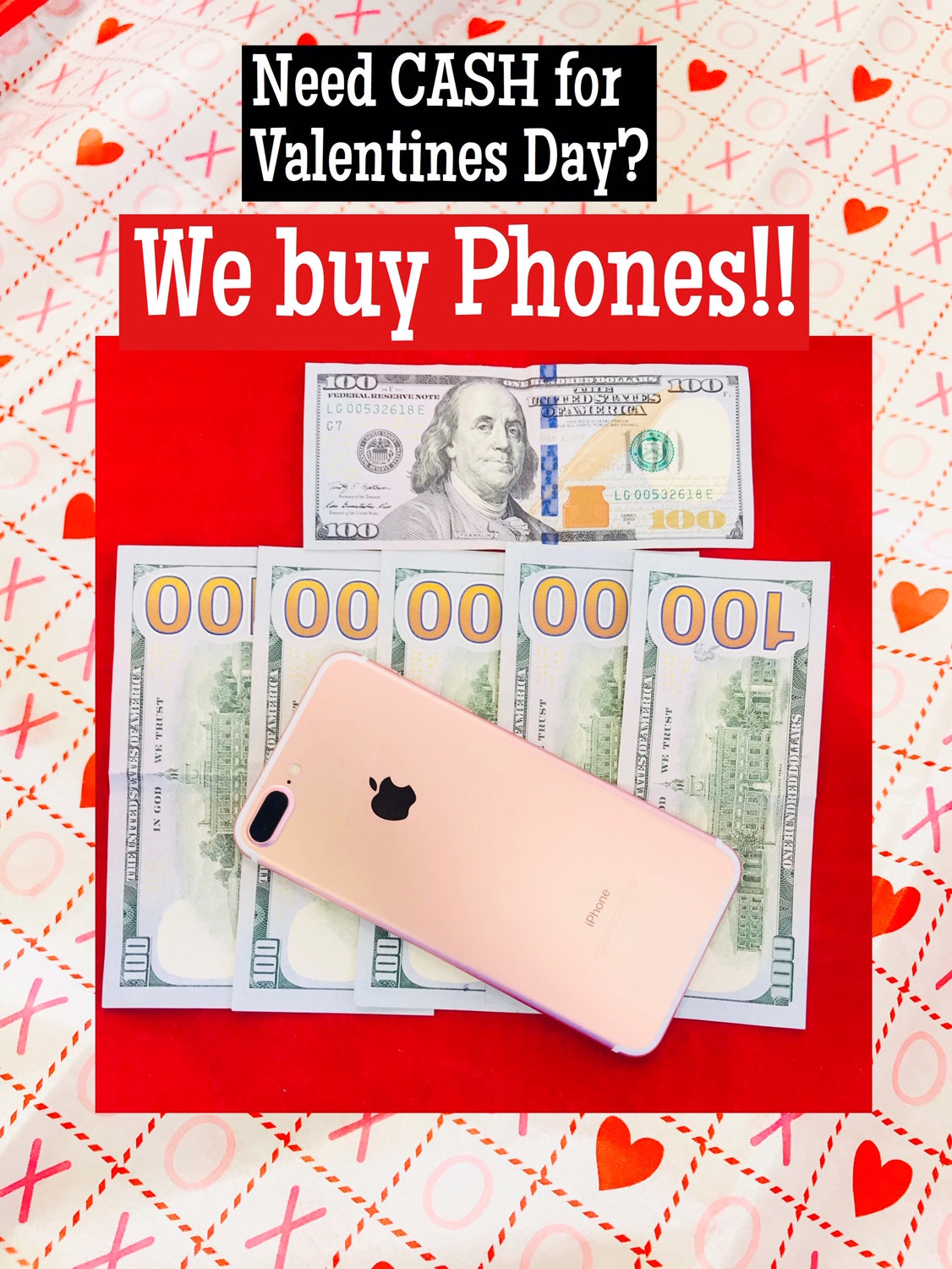 Need Cash for Valentines Day ?!? We got your back! Sell your iphones for instant cash!