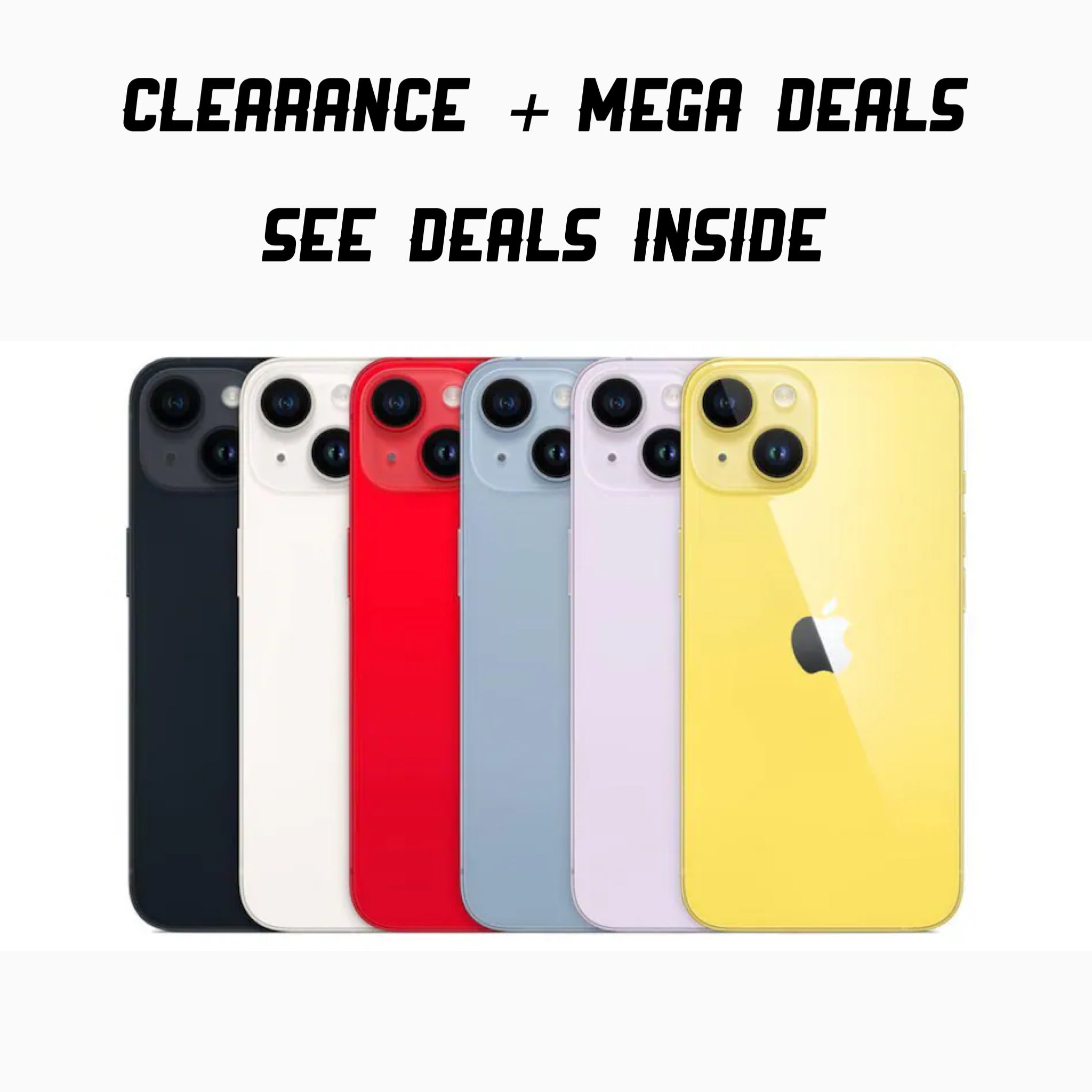 iPhone CLEARANCE - MEGA DEALS - HEAVILY DISCOUNTED (Finance for $50 down) - SaveOnCellz