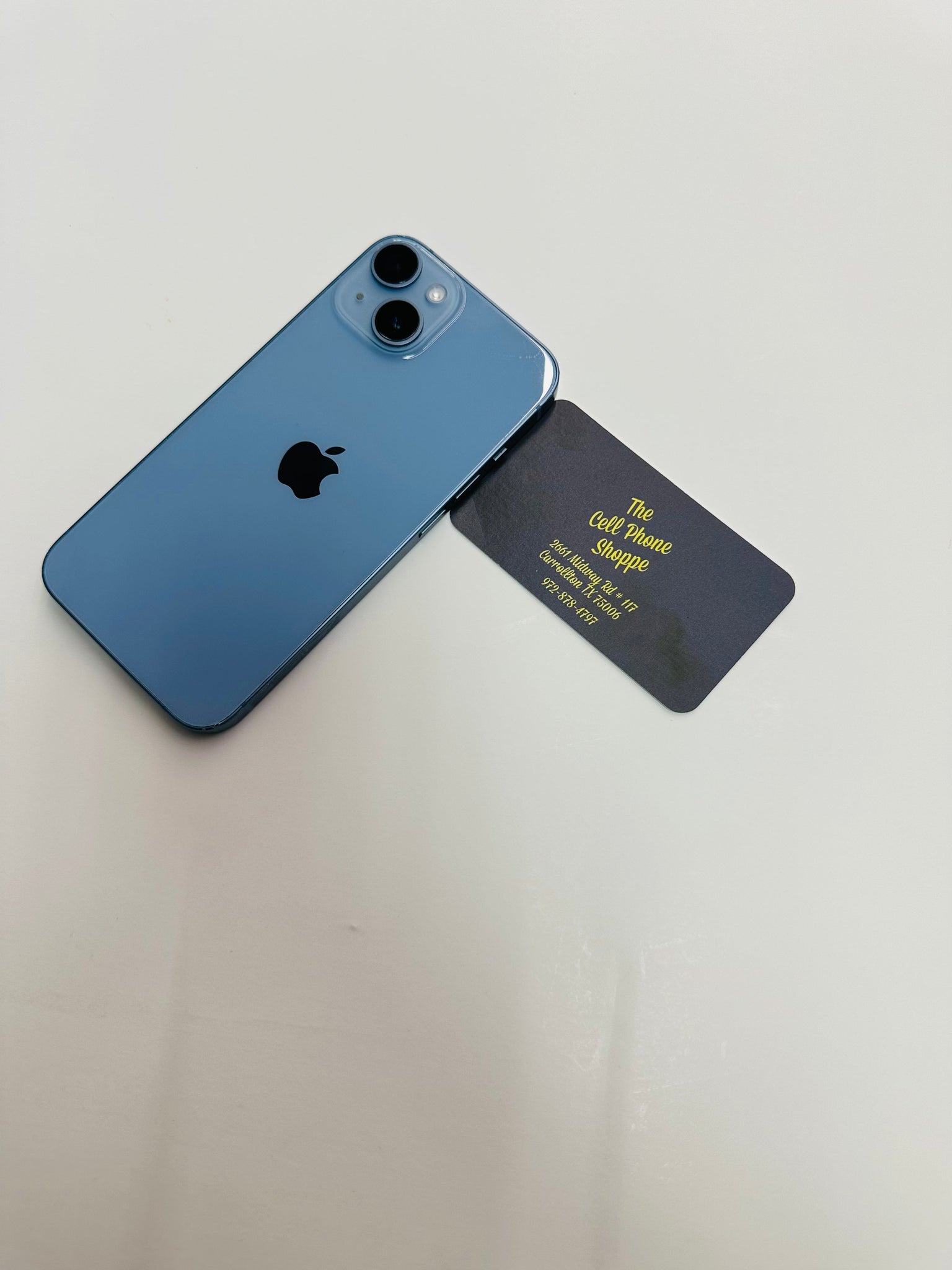 Apple iPhone 14 Blue - Unlocked 128GB (Finance for $50 down) - SaveOnCellz