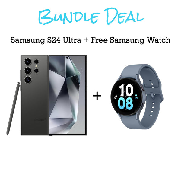 Samsung S24 ULTRA Unlocked 256gb + Free Samsung Watch Bundle (Finance for little as $50 down)