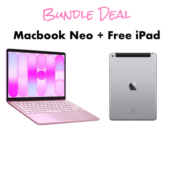 New Macbook Neo 256GB - A18 PRO CHIP - 13 inch - Liquid Retina Display + Free iPad Bundle (Finance for $50 down)