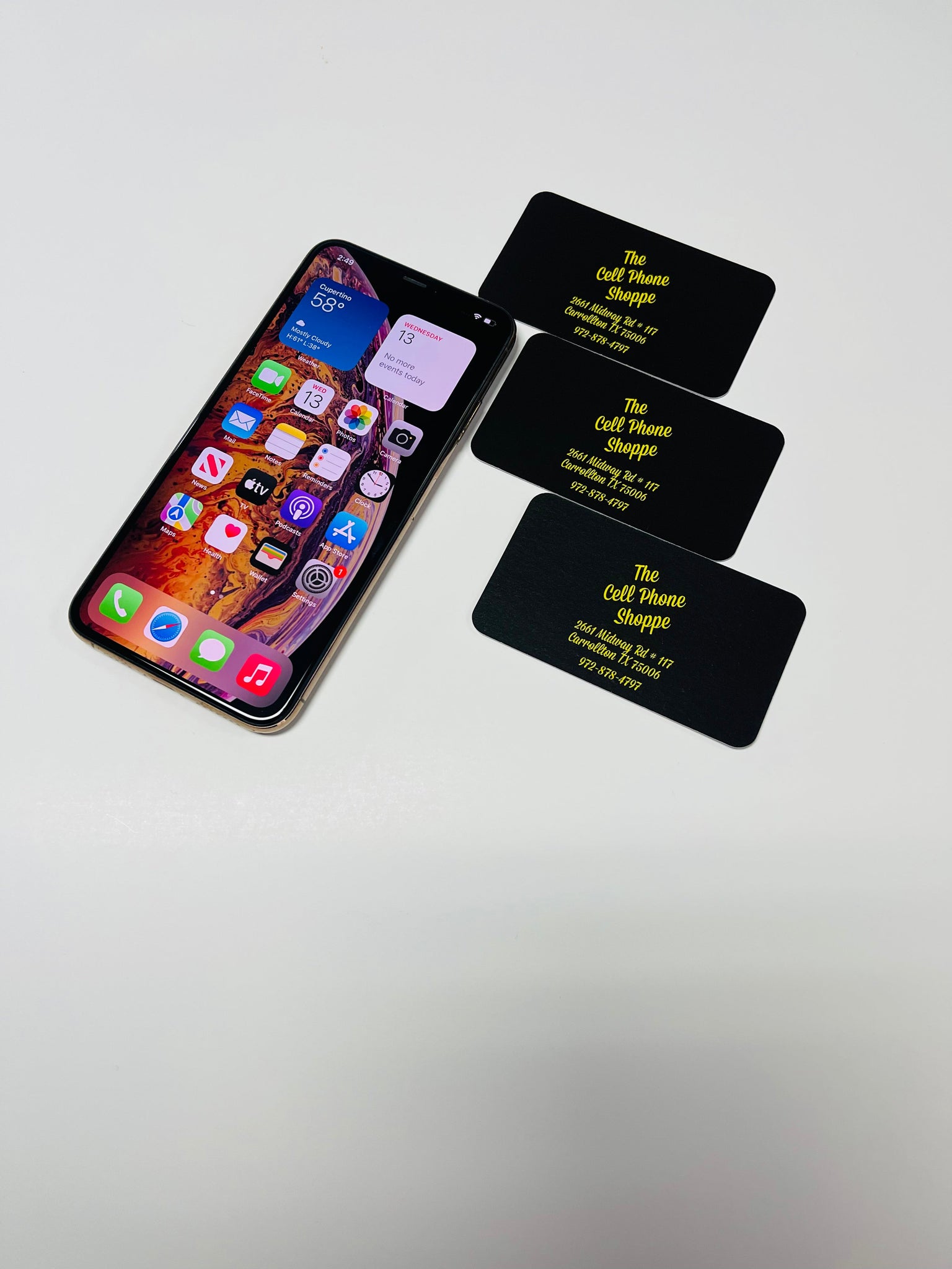 iPhone XS MAX Unlocked Gold 256GB (Finance for $50 down) – The