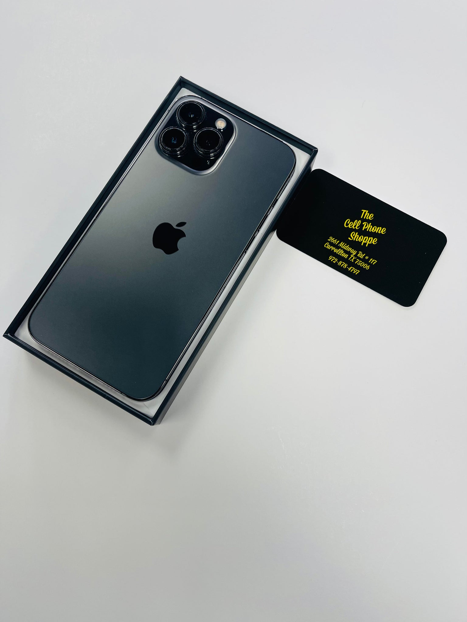 Apple iPhone 13 Pro Max Graphite (Att / Cricket) 128GB (Finance Apple iPhone 13 Pro Max Graphite (Att / Cricket) 128GB (Finance